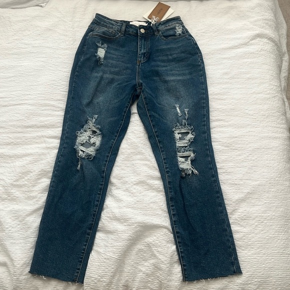stichic Denim - Blue baggy mom jeans, size 10